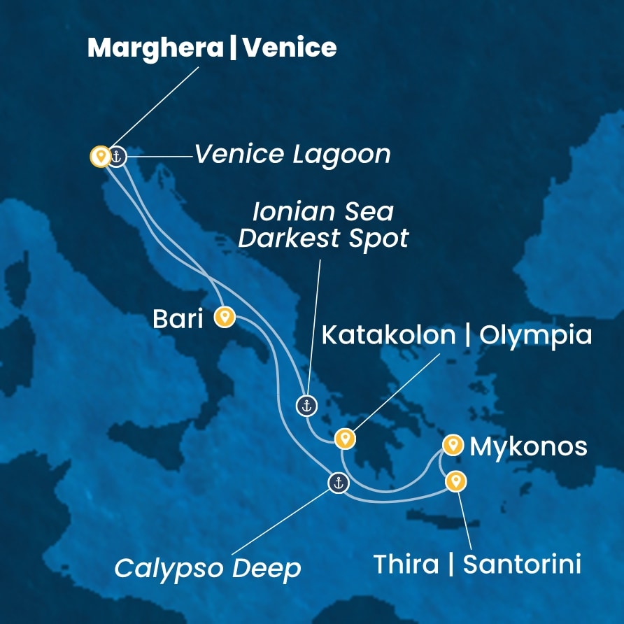 Costa Deliziosa (program z Mykonos)