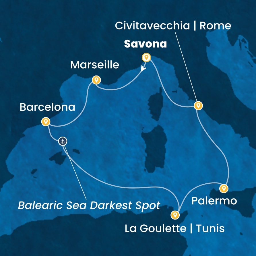 Costa Pacifica iz Savone
