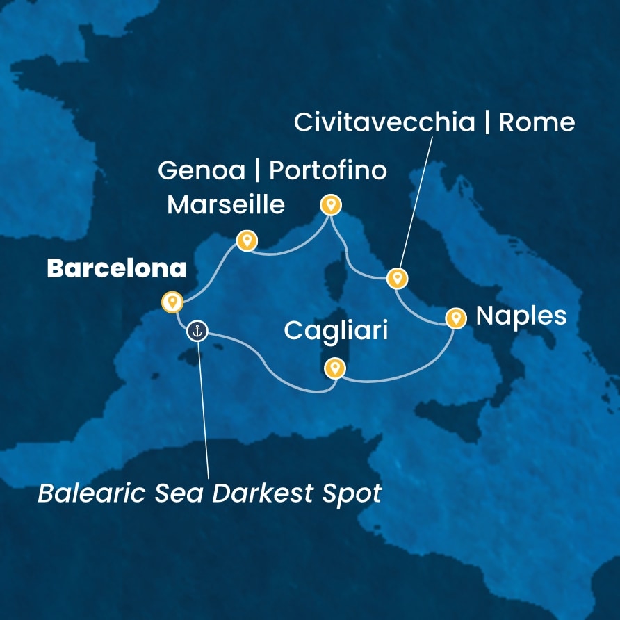 Costa Toscana iz Barcelone