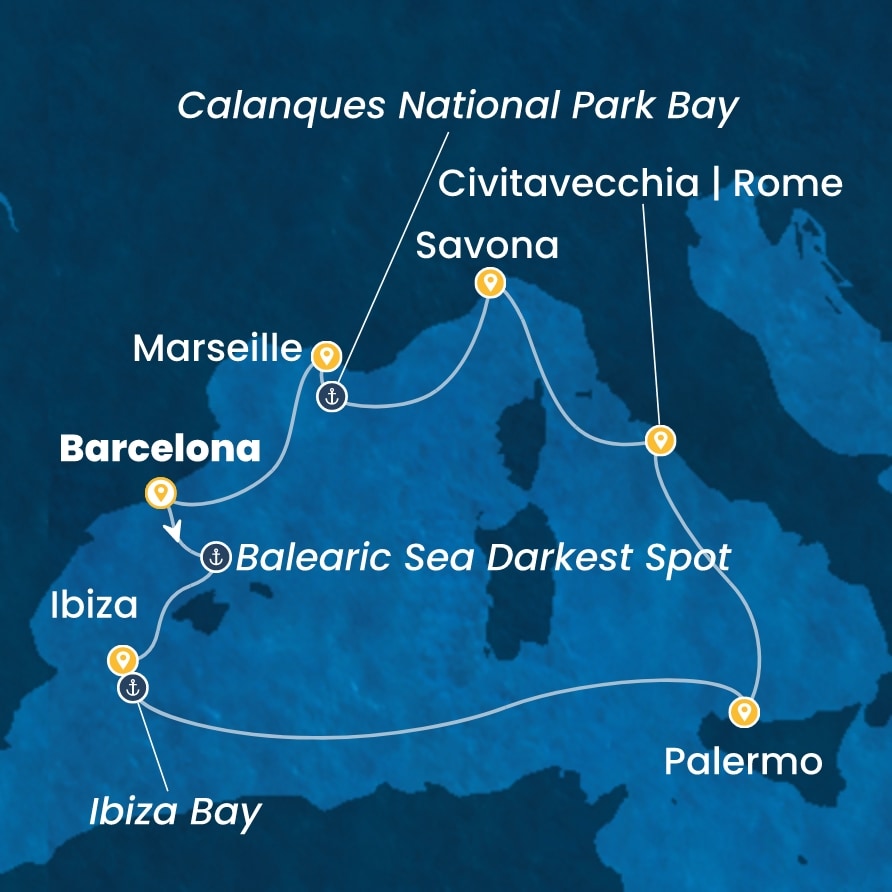 Costa Smeralda iz Barcelone