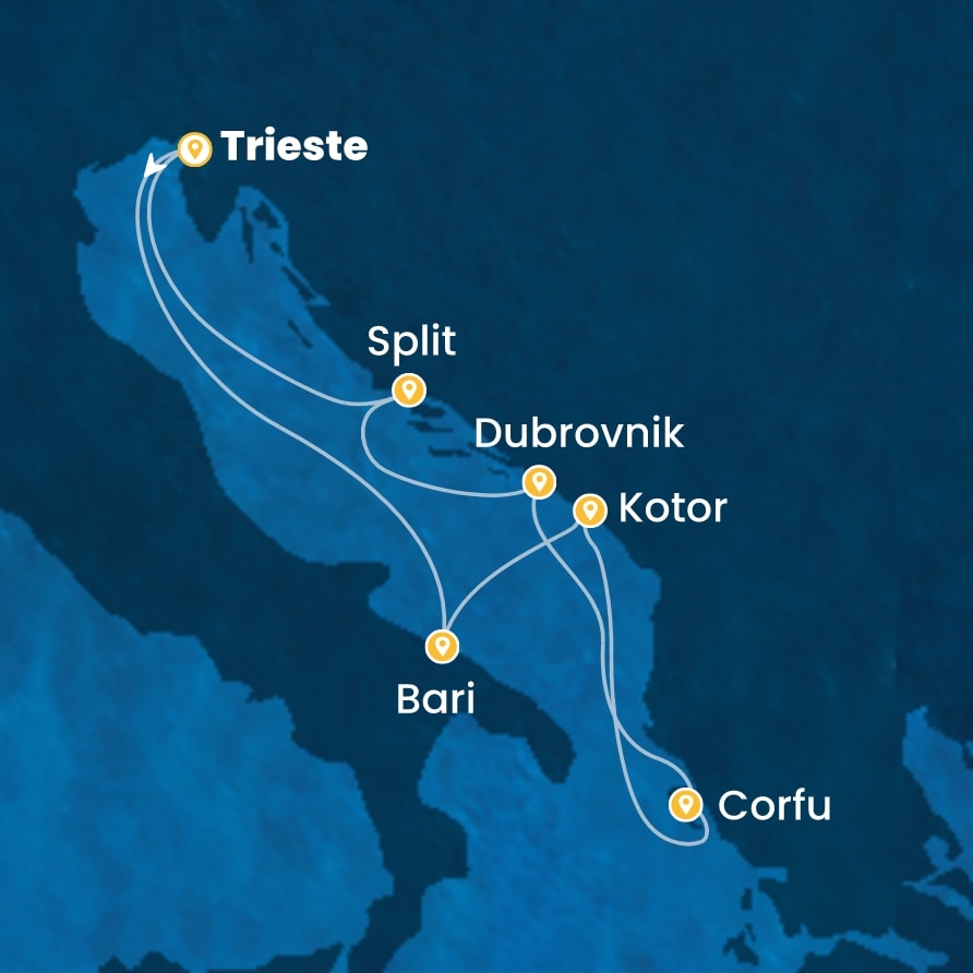 Costa Deliziosa iz Trsta