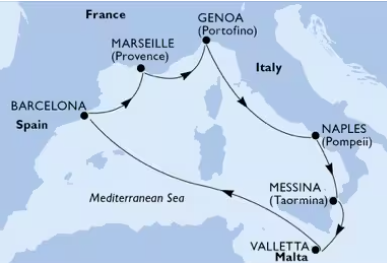MSC World Europa, 30.10.2026, Barcelona