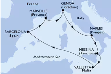 MSC Magnifica 8.11.2026, Genova