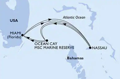 MSC Seaside 5.10.2026, Miami