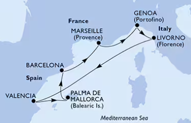 MSC Sinfonia 3.11.2026, Genova